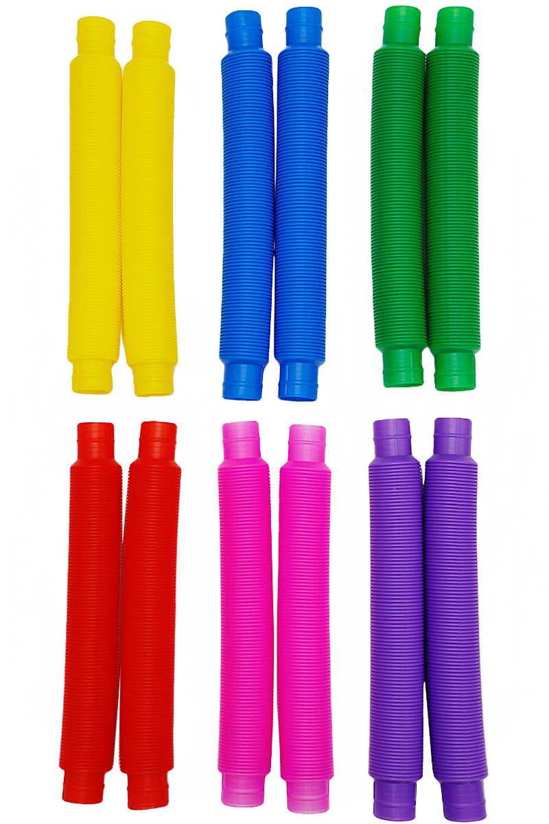 Cap Zone - Wholesale Fidget Toy - Kids - Large Pop Snap Stretch Accordion Tube Toy1