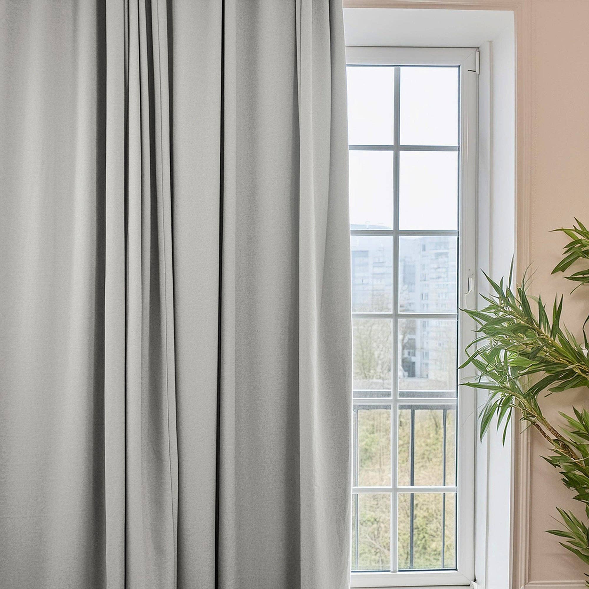 FLASHRUG LLC – wholesale Curtain – Blackout Gray Curtain8