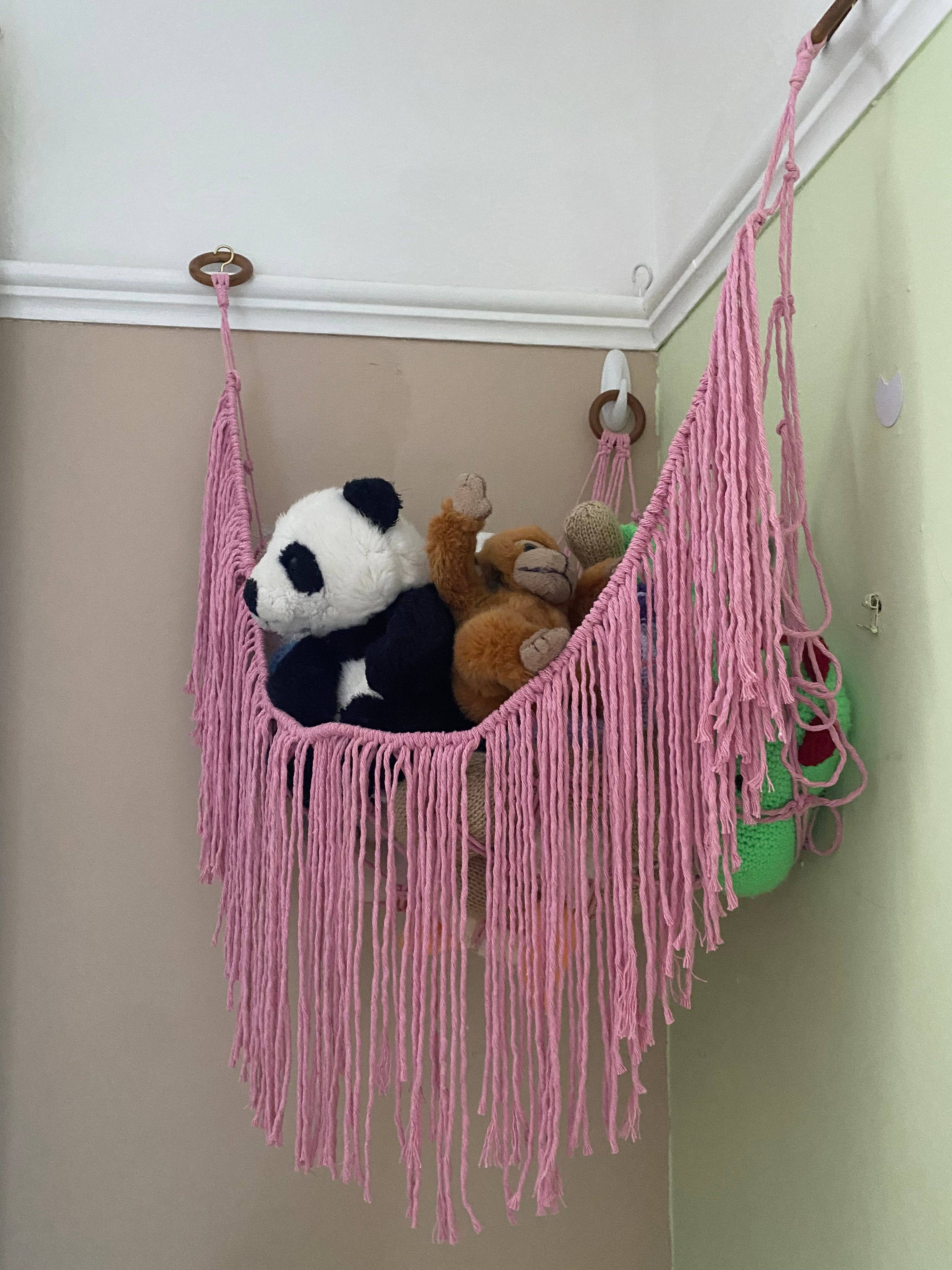 Macra-Made With Love – wholesale Toy storage box – Kids & baby – Corner Hammock For Soft Toys4