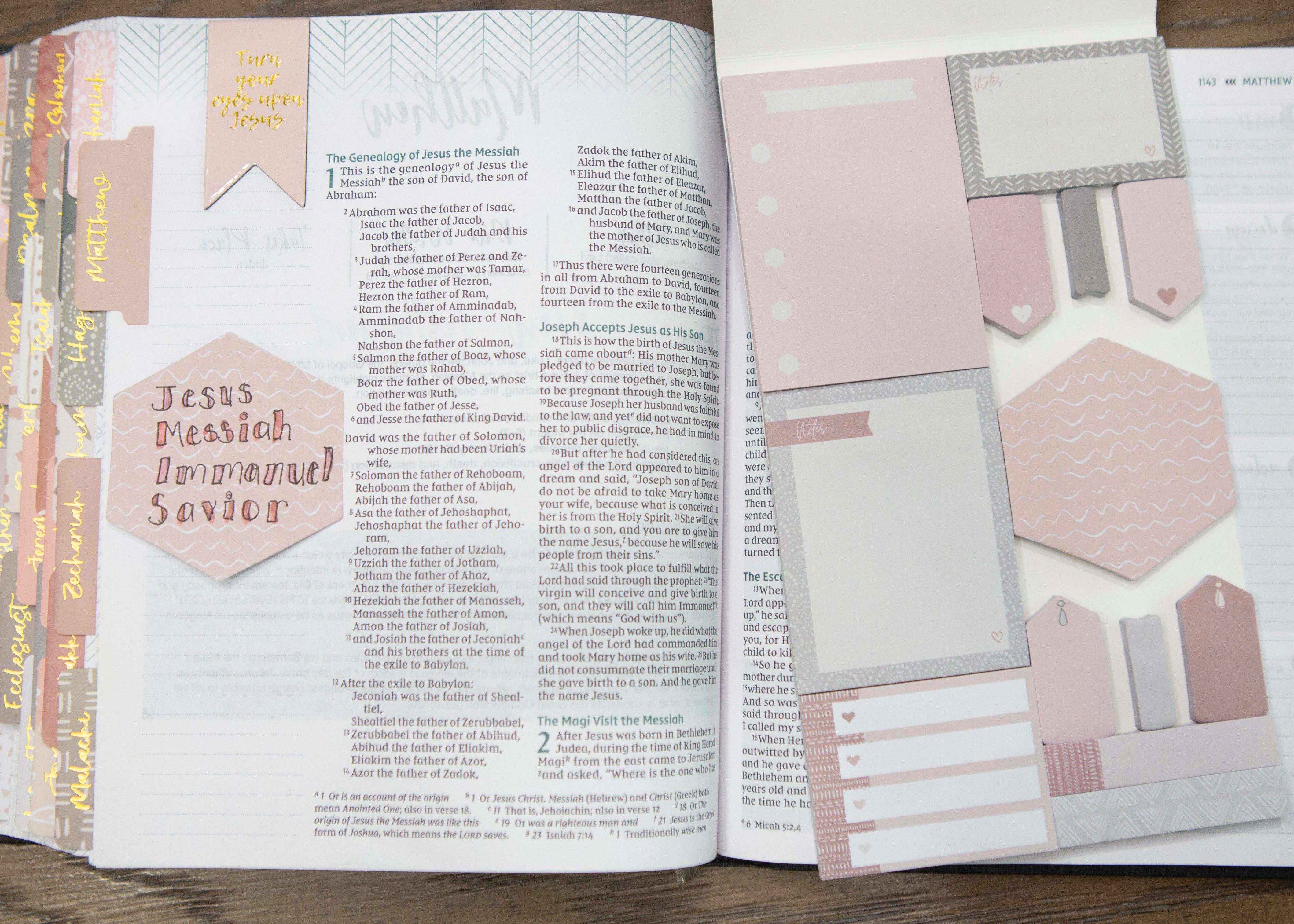 Chosen & Cherished - Wholesale Sticky Notes - Bible Study Post-It Notes | Selah Bible Study Sticky Note Set6