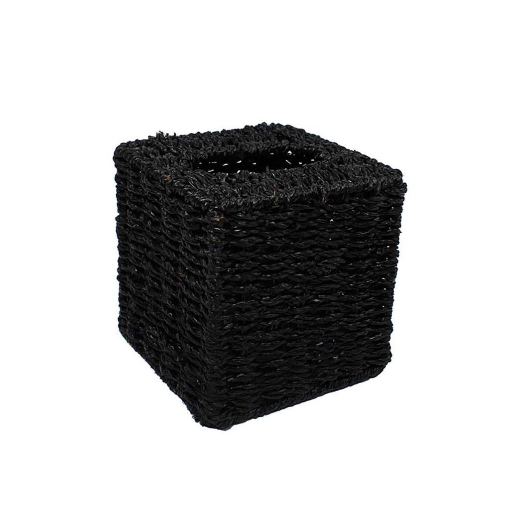 Maison Maison Design – Engroshandel Tissueboks – Tissue Cube i sort havgræs