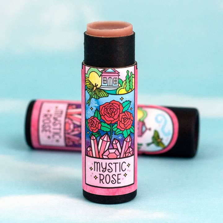 Rachel Beyer - Wholesale Lip Balm - Mystic Rose - Herb-Infused Lip Balm0