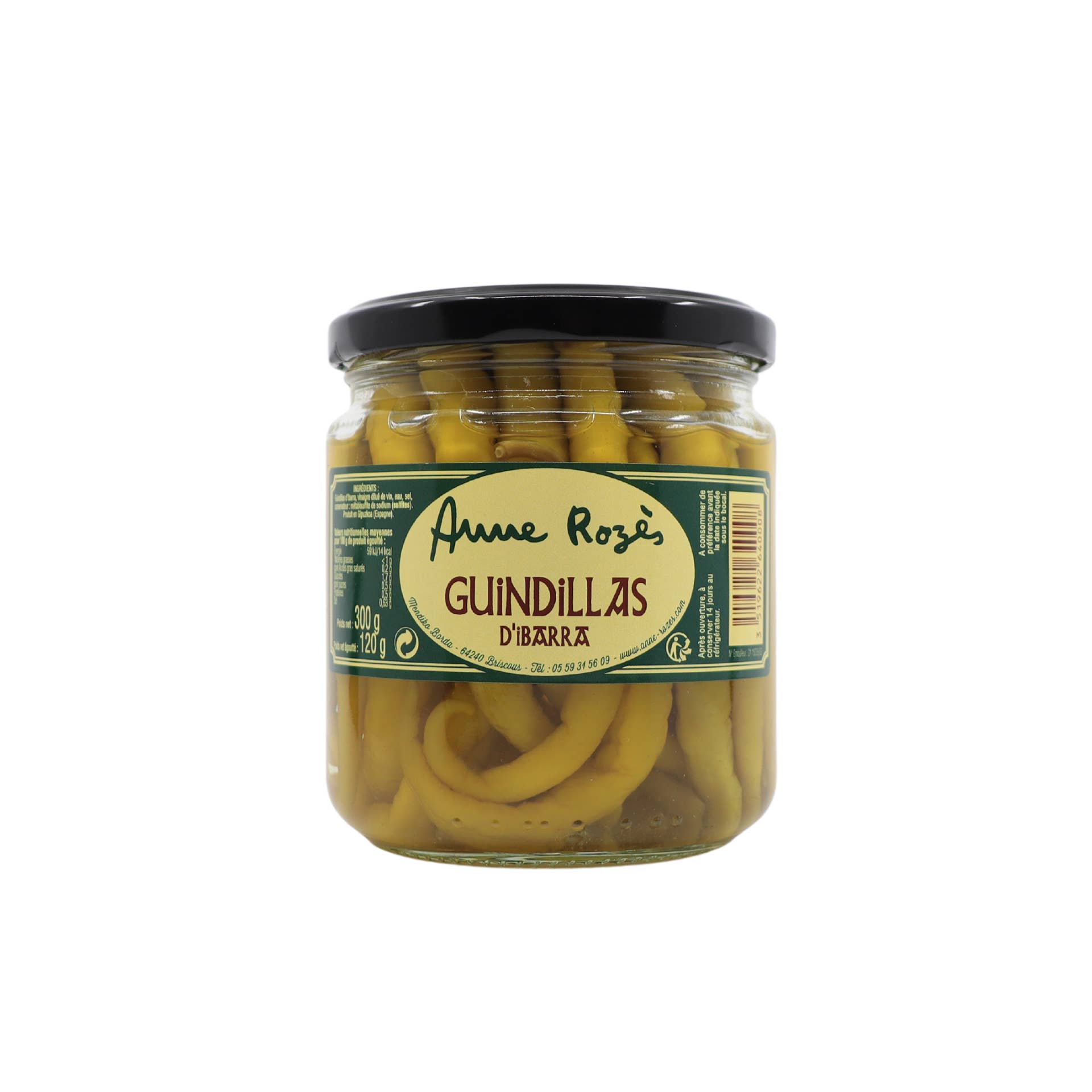 Anne Rozès - Wholesale Ingemaakte groenten - Guindillas d'Ibarra - selectie uit Baskenland