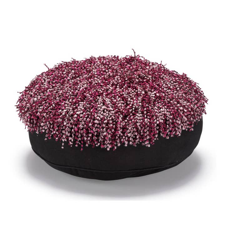 70006662 Pouf Sparkling 60 cm round heather for wholesale by Etol