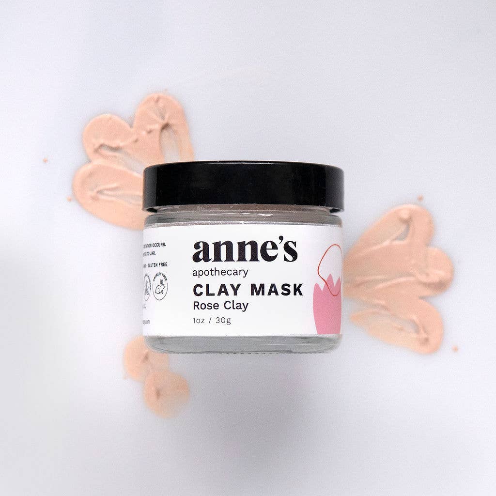 Anne's Apothecary - Wholesale Skincare Face Mask - Clay mask with Rose Clay2