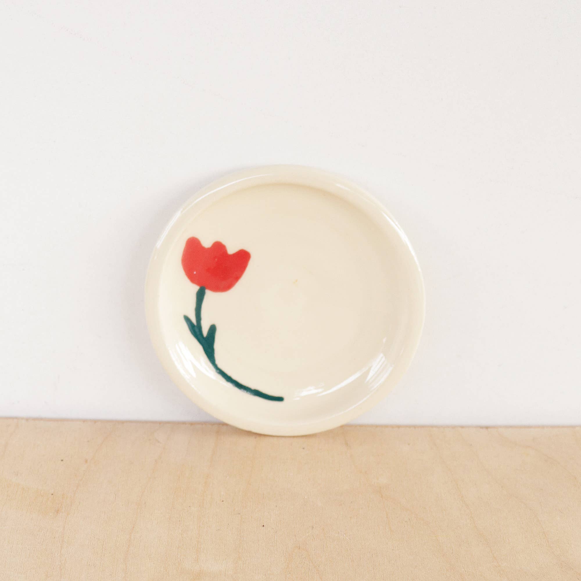 Nightshift Ceramics - Wholesale Jewelry Dish - Ceramic Tulip Ring Dish1