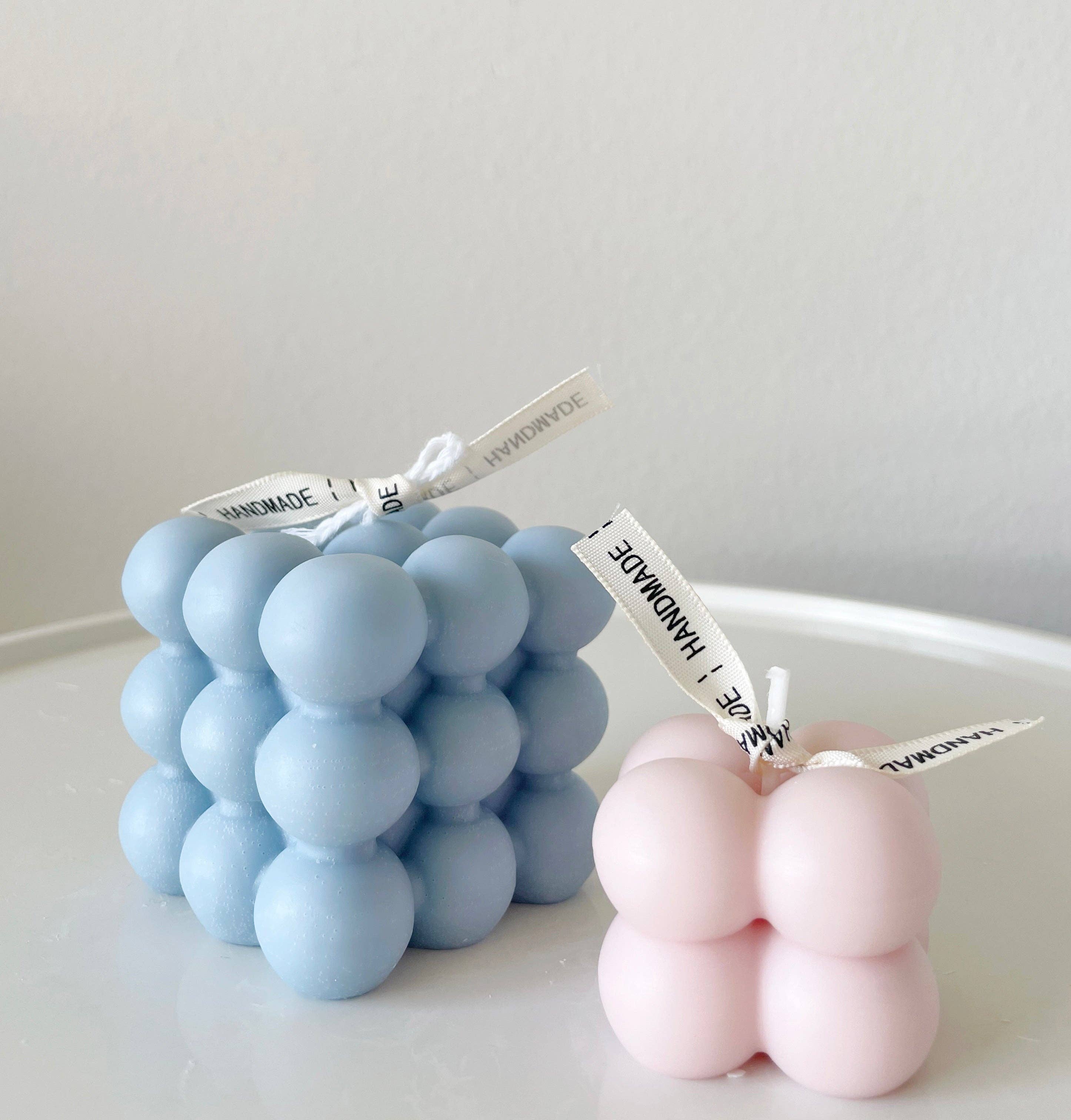 LA AROMA CANDLE CO. - Wholesale Pillar Candle - Decorative Bubble Cube Candles6