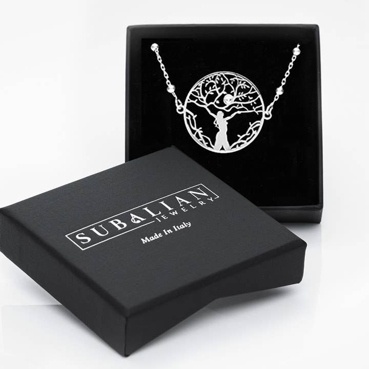 Silver Tree of Life Bracelet Beads Chain for wholesale by Subalian Jewelry