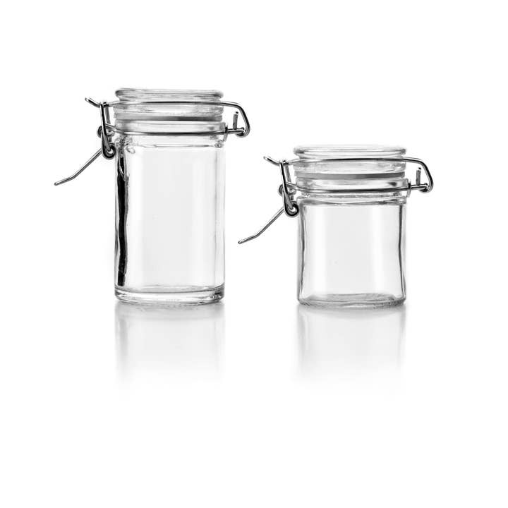 Ibili - Wholesale Jar - IBILI - Mini round jar 6x45+6x65 ml