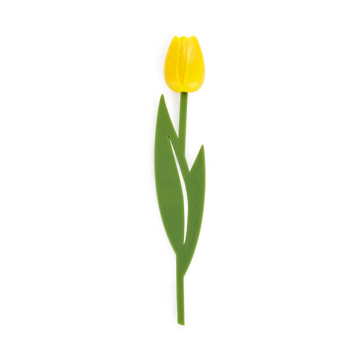 Balvi - Wholesale Bookmark - Bookmark, Tulip, yellow, Nylon/PVC