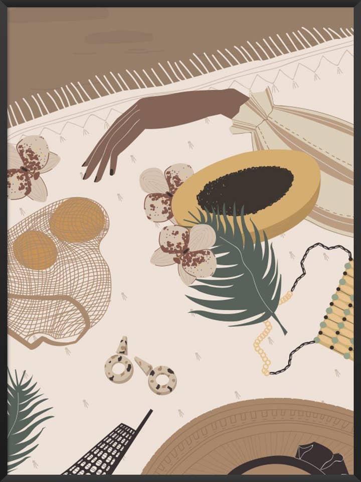 Illustration de papaye - Affiche pour la vente par Project Nord