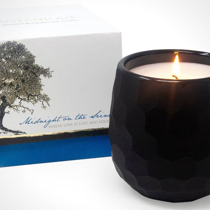 Andaluca - Wholesale Jar/Filled Candle - Botanique Luxe 16 oz Black Candle