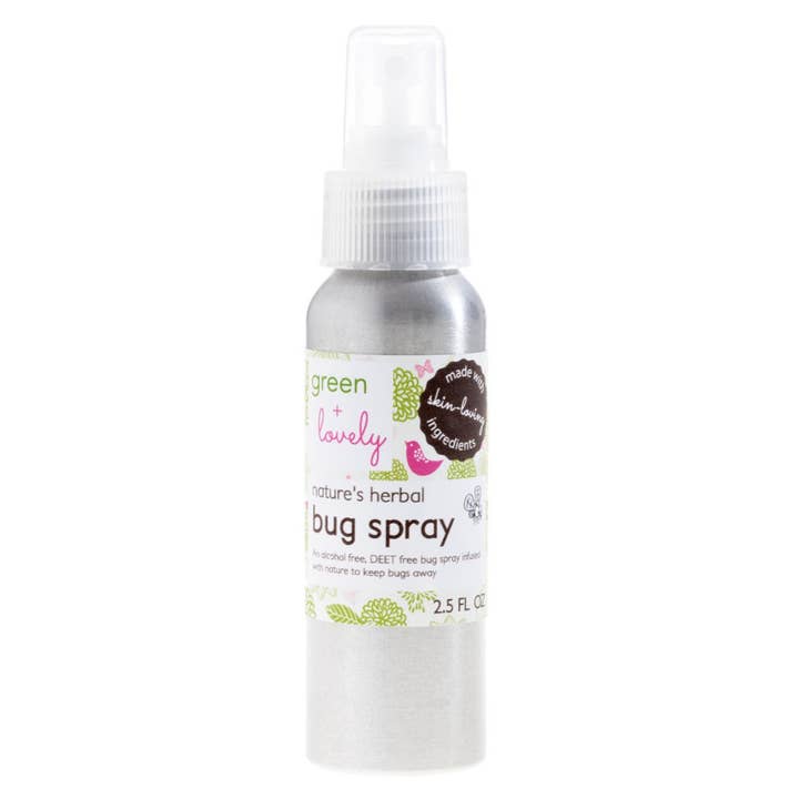 Herbal Bug Spray, Mosquito Repellant, DEET and Alcohol Free for wholesale by green + lovely