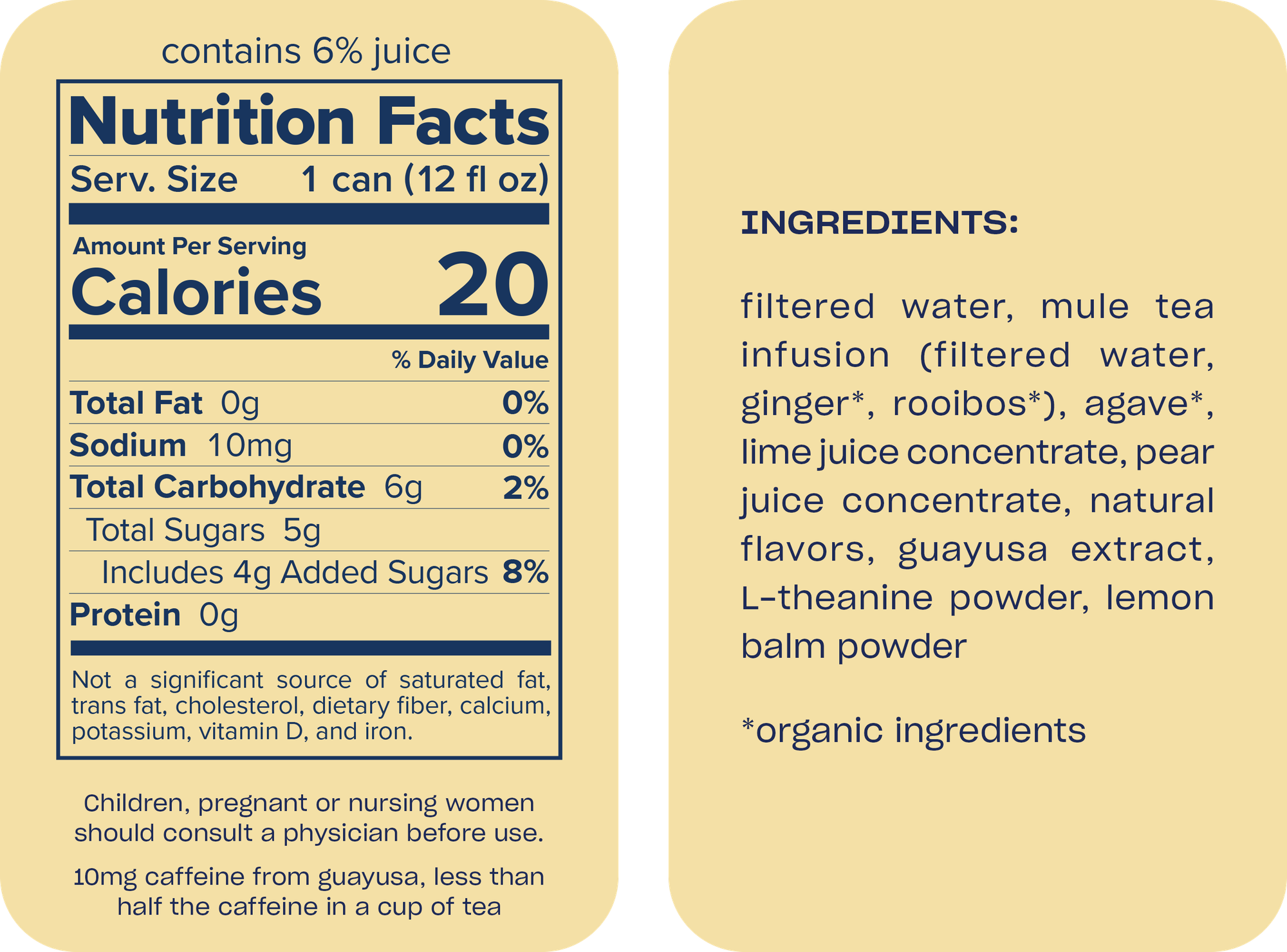 Recess - Wholesale Non-Alcoholic Aperitif/Mocktail - Ginger Lime "Mule"2