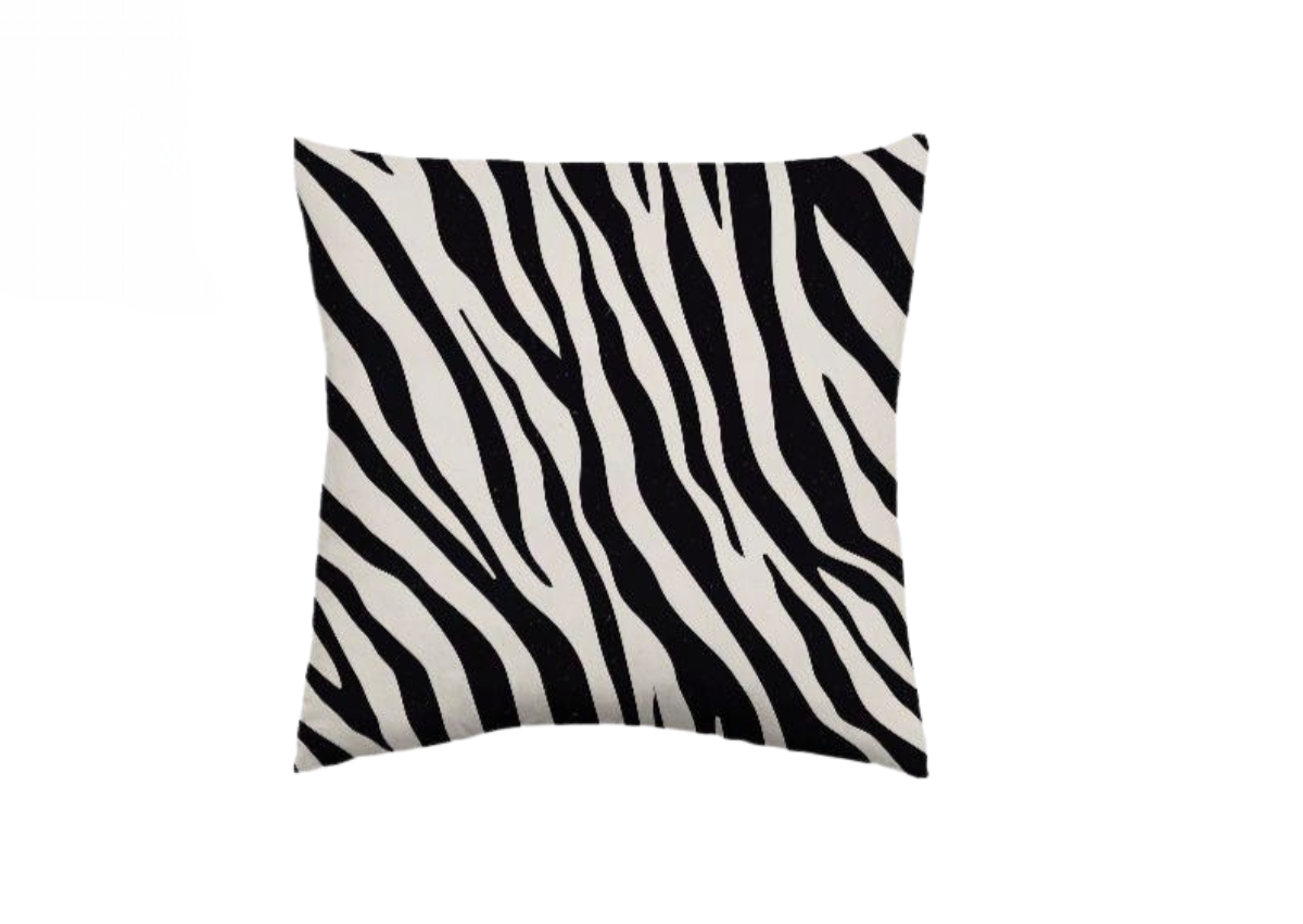 ISeelk - Wholesale Hoofdkussenhoes/met rits - Zebra. zijden kussensloop1