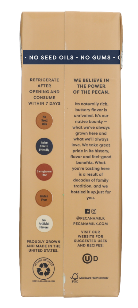 Pecana - Wholesale Non-Dairy Milk - Organic Praline Pecan Milk5