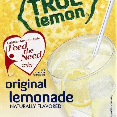 Hudson Meat Company - Wholesale Drink Mix - DRINK MIX LEMONADE ORIG STICK - TRUE CITRUS
