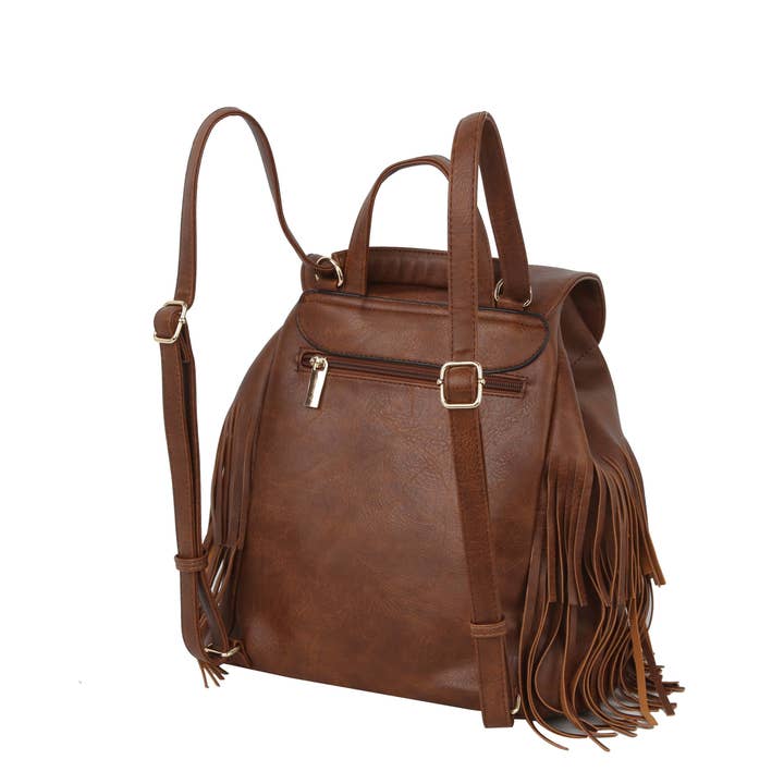 Handbag Factory Corp - Wholesale Backpack - Women's - BACKPACK LADIES TRAVEL TASSEL BAG