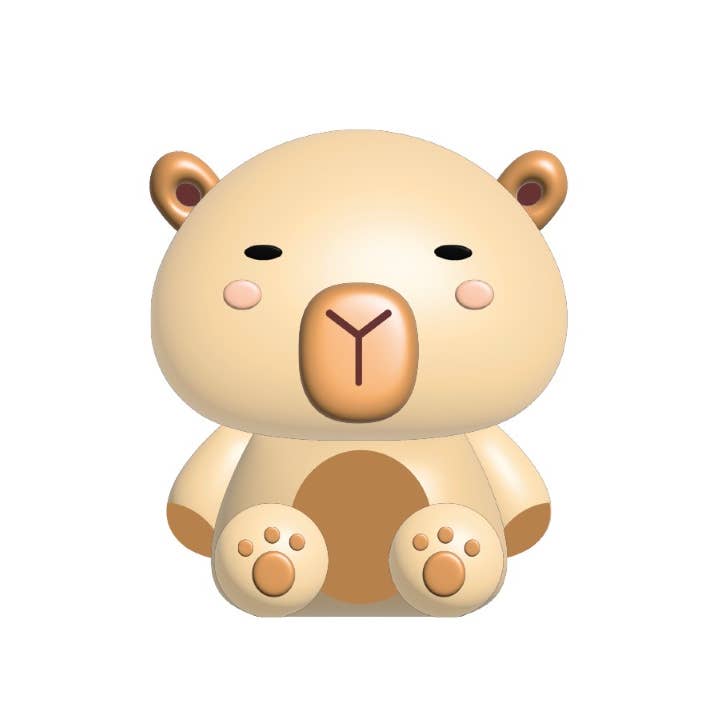 I-Total, I-Drink - Wholesale Eraser - XL Eraser Capybara Display 12 Pcs0