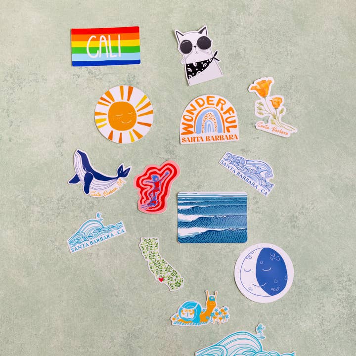 folio press & paperie – wholesale Klistermärke – Goda nyheter klistermärke2