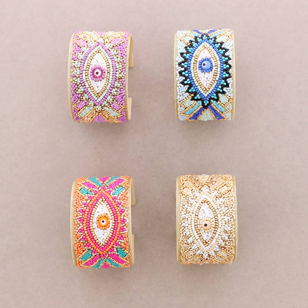 Sonata - Wholesale Cuff Bracelet - Adjustable Beaded Bracelet2