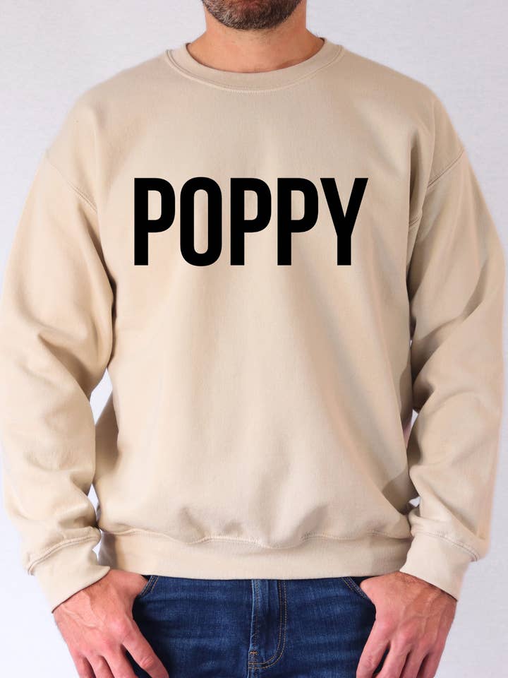 vallmo crewneck-tröja för wholesale av Meghan Ashley Designs Inc.