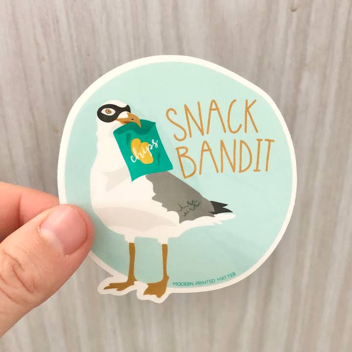 Modern Printed Matter - Vendita all'ingrosso Adesivo - Snack Bandit Sticker1