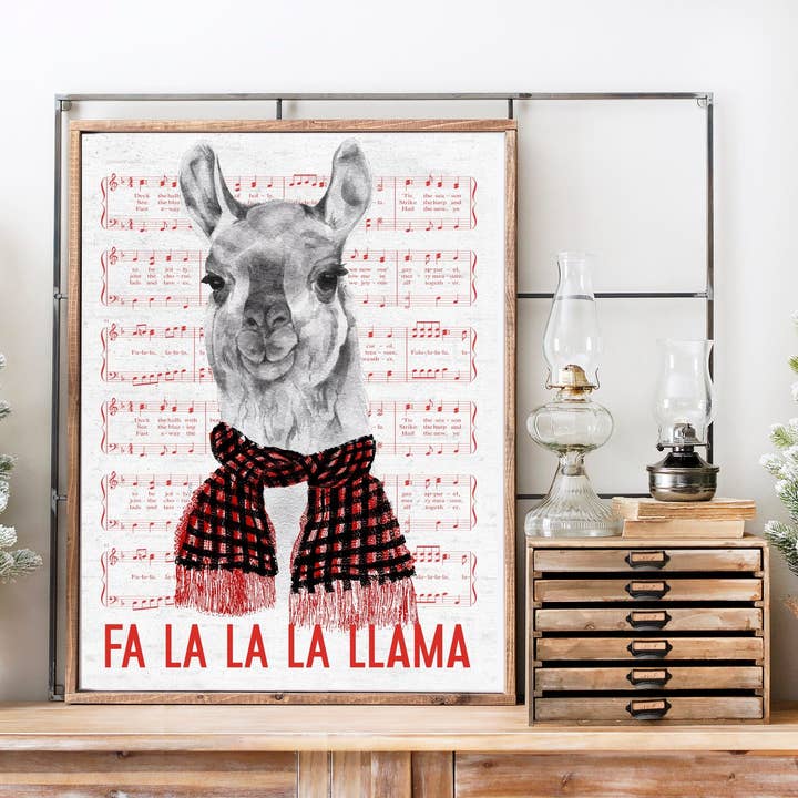 Fa La La La Llama for wholesale by Lettered & Lined