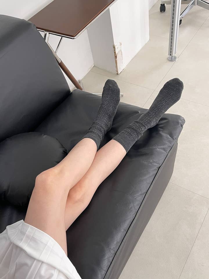 K-Wonderland - Wholesale Socks - Women's - AW Wool Blend Cozy Socks 14colors12