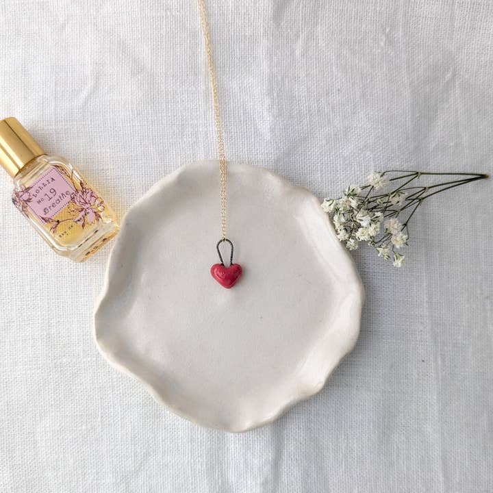 Blue Rochelle – wholesale Locket necklace – Amour Heart "Locket" Necklace
