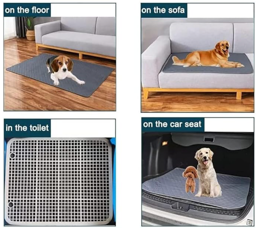 Conscious Generation - Wholesale Pet Mat - Dog - Washable Reusable Pee Pads Mats Puppy Training 70cm x 50cm2