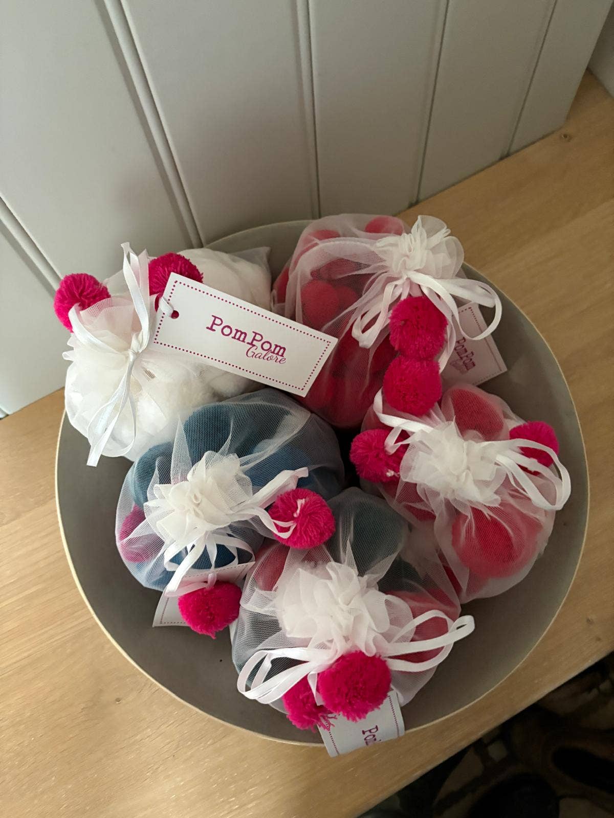 PomPom Galore - Wholesale Kerstdecoratie - Kerstmis Rode Pom Pom Slinger7