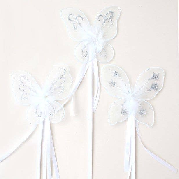 Inca UK - Wholesale Toy wand – Kids - White Butterfly Wand