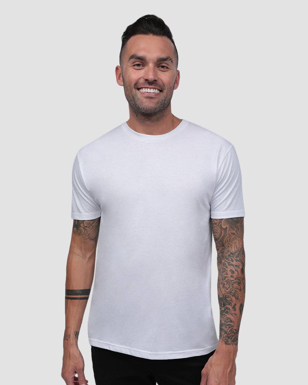 INTO THE AM - Wholesale T-Shirt - Men's - Men's Premium Basic Tee - Soft Fitted Blank T-Shirts56