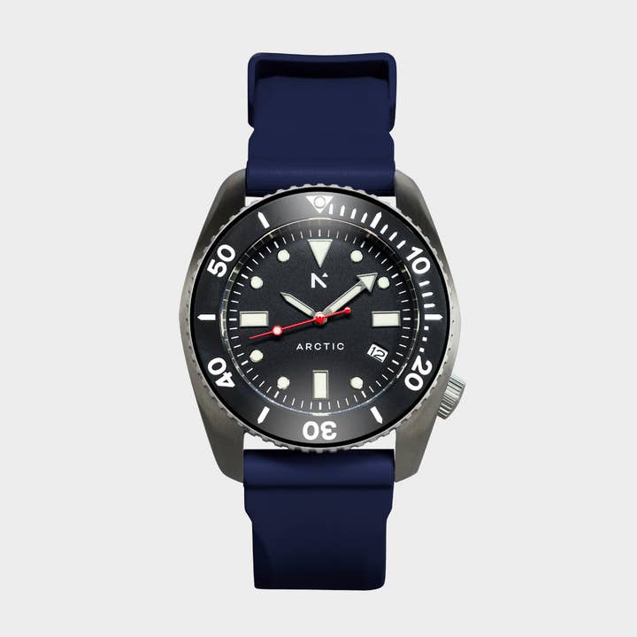 Rotate North – wholesale Wrist watch – Men's – 'Arctic' 500m Dive Watch (43mm) | Deep Night
