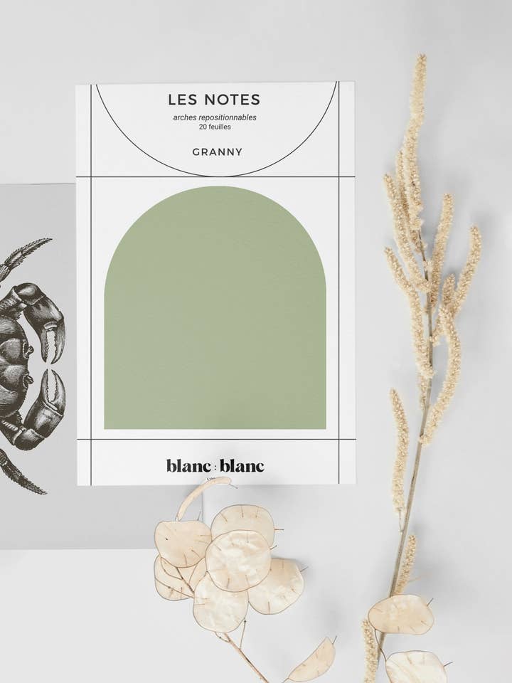 Repositionable sticky notes for wholesale by blanc : blanc