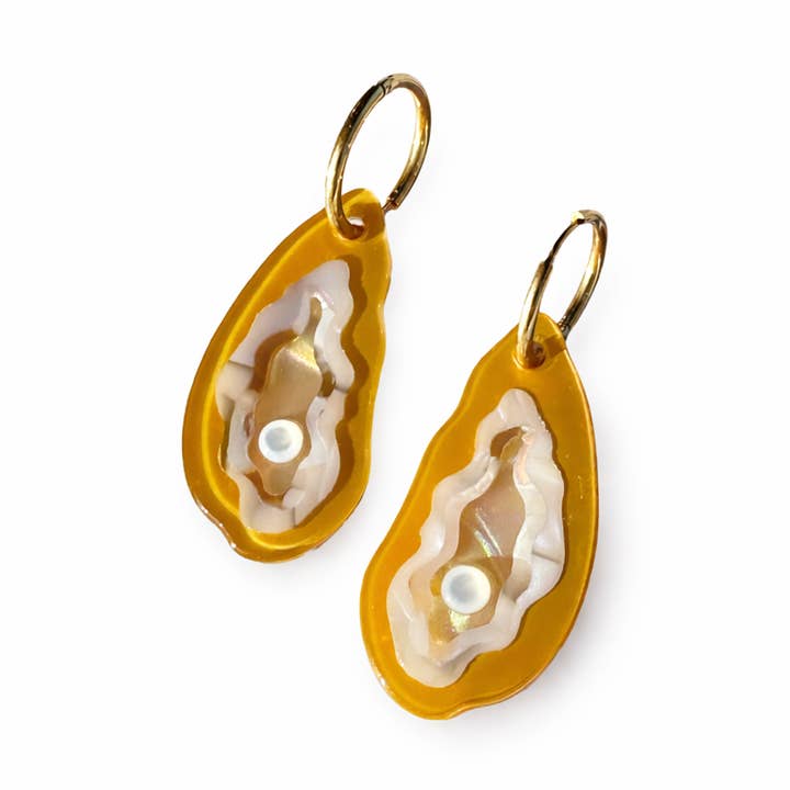 Oyster Earrings for wholesale by MackBecks