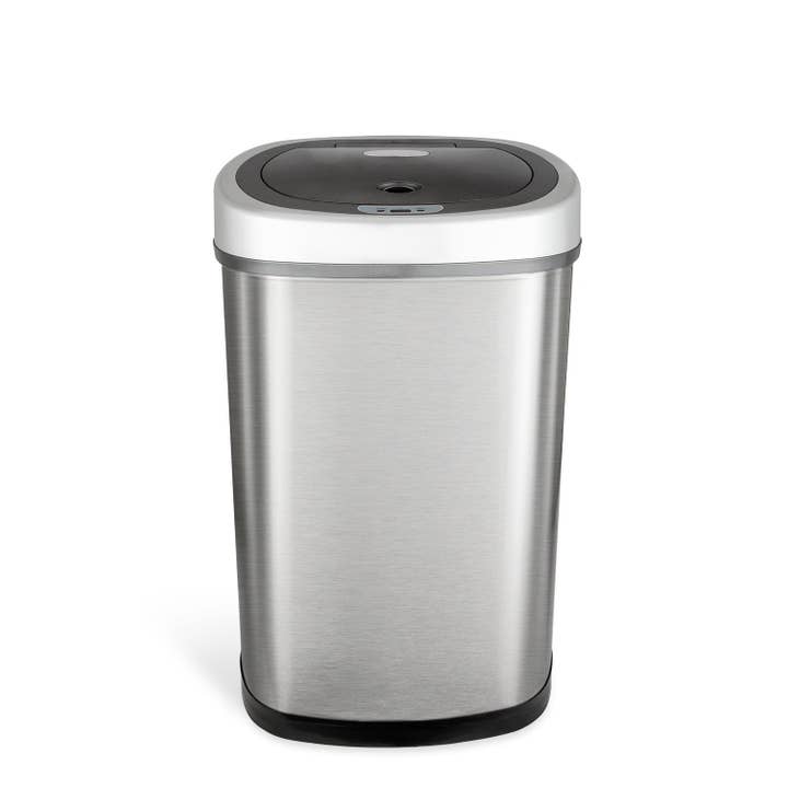 13.2 Gallon | Rectangular Motion Sensor Trash Can | DZT-50-9 for wholesale by NINE STARS