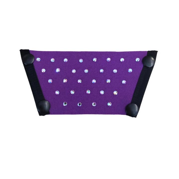 Onesole – wholesale Shoe accessories – Almost Decadent on Mauve interchangeable shoe tops