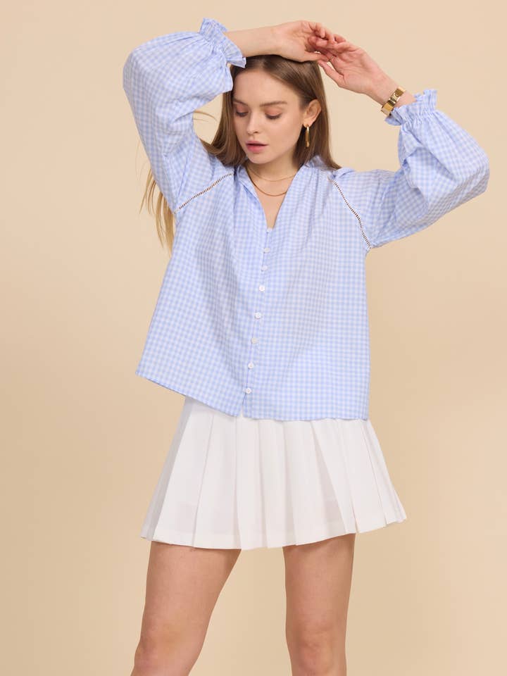 Frime - Wholesale Skirt - Women's - Pleated short skirt - 31216