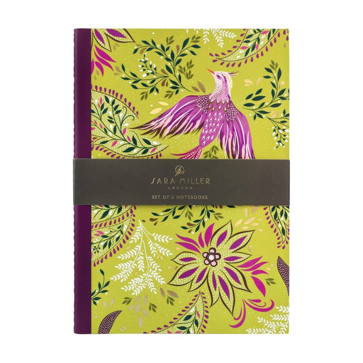Portico Designs - Wholesale Notebook - Sara Miller Haveli G. Set of 2 A5 Notebooks
