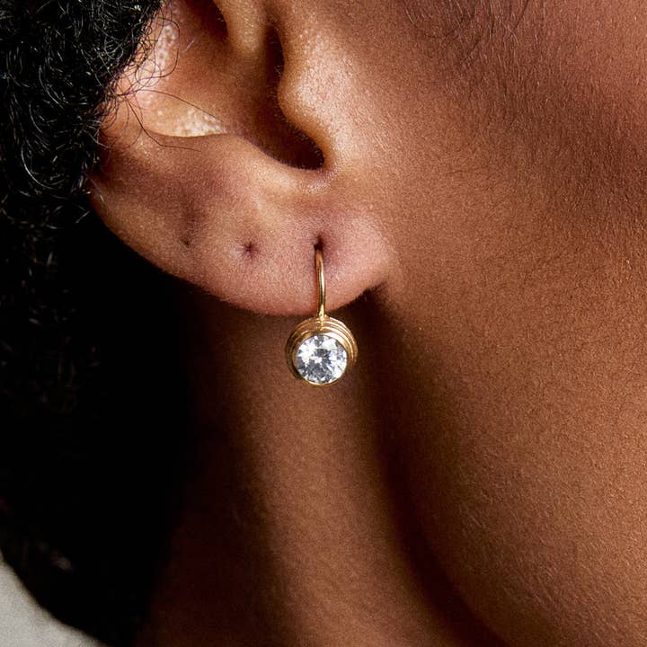 HART - Wholesale Dangle Earrings - Bezel Drop Earrings3