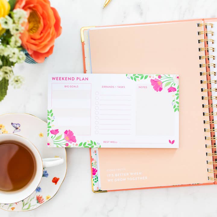 Cultivate What Matters - Wholesale Notepad - Weekend Goals Notepad - 4.5x8