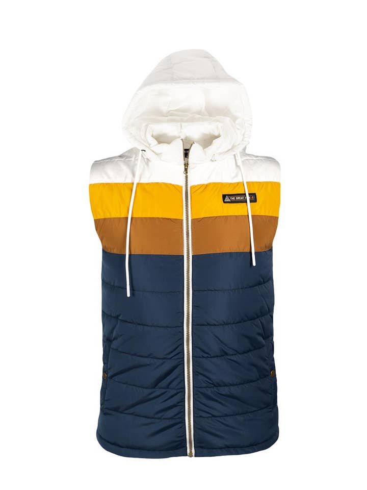 Pioneer Puffy Vest for wholesale by The Great PNW