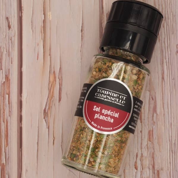 Special salt for plancha for wholesale by Toupine et Cabesselle