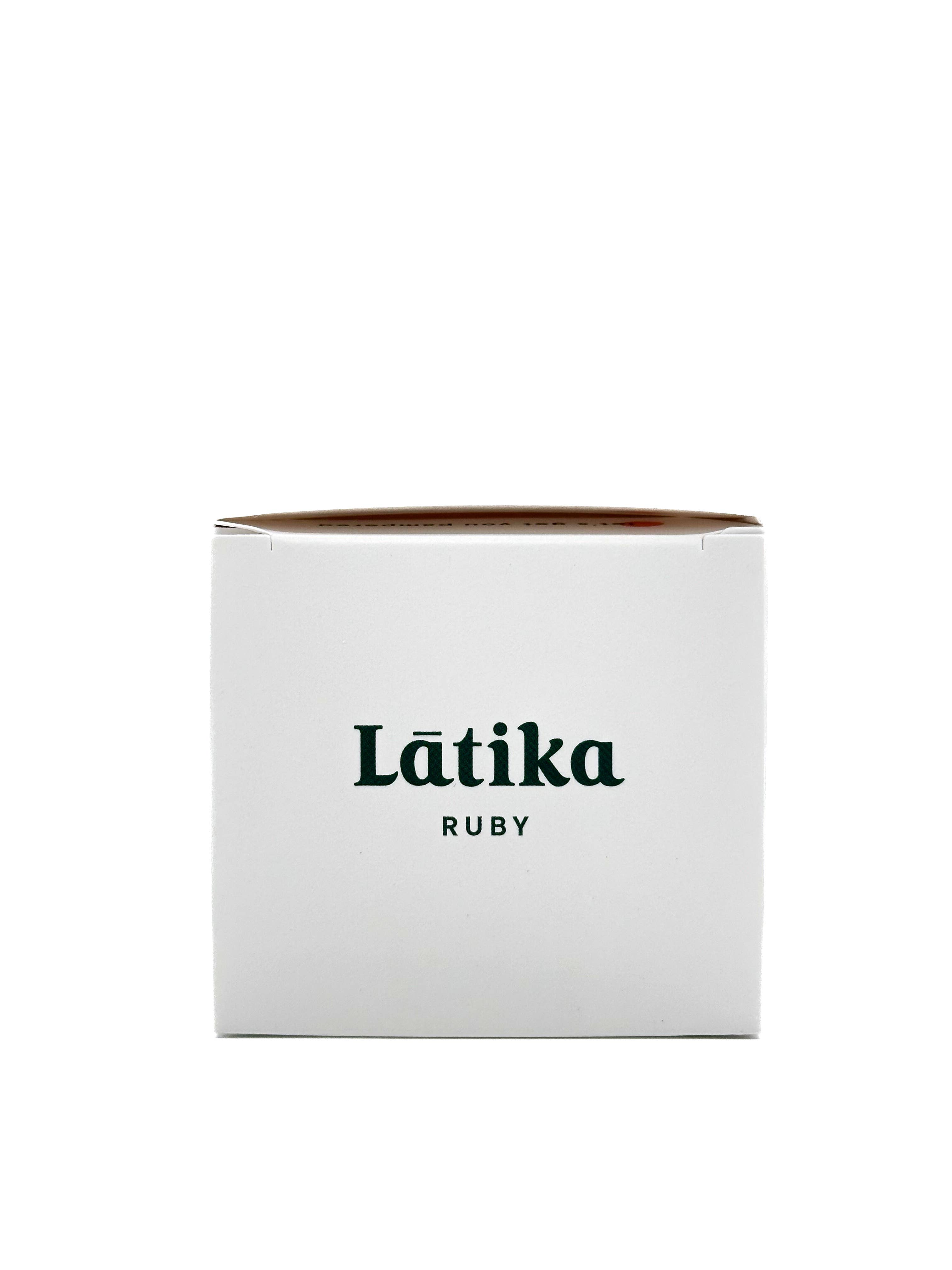 Latika Beauty - Vente Bombe de bain/poudre effervescente pour le bain - Bombe de Bain Géode en Cristal de Rubis – Rouge + Or4