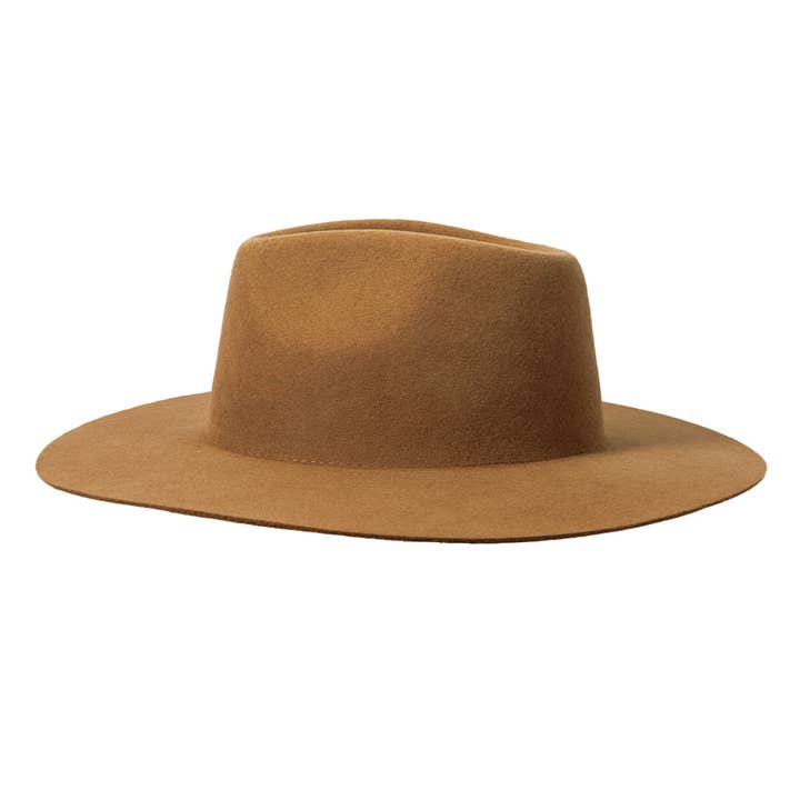 American Hat Makers - Wholesale Fedora - Uniseks - 100% wollen vilten flat brim fedora hoed - rancher stijl11