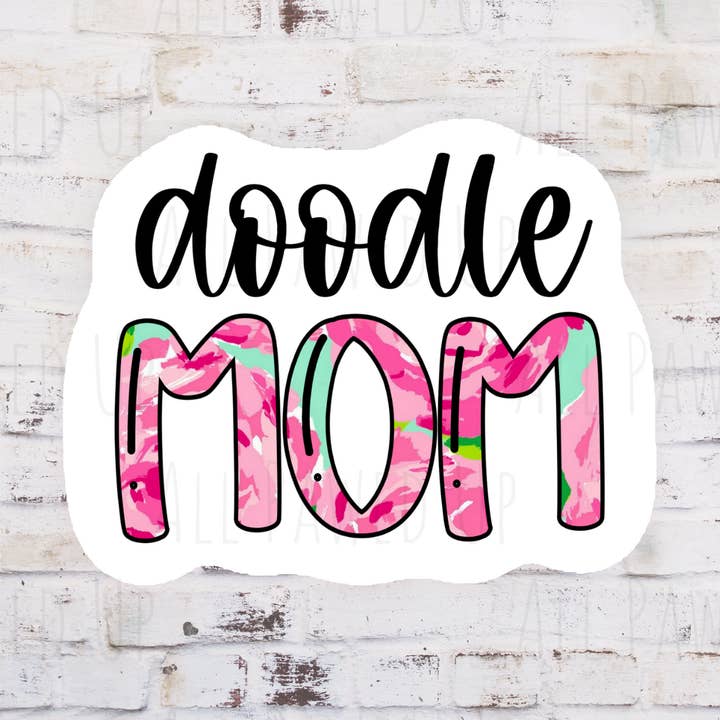 Adhesivo Doodle Mom para venta al por mayor de Desert Moons