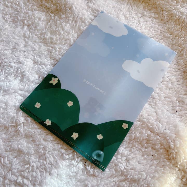 Paperkumaco - Wholesale Folders - PKCSQUAD Sunny Day Hillside File Folder1