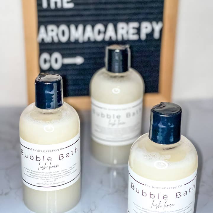 Frodige Linen boblebad for engroshandel hos The AromaCarepy Co